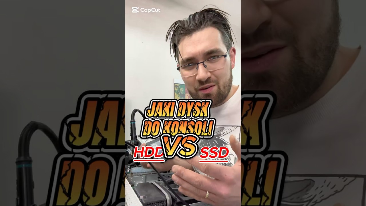 Jaki dysk do konsoli ⁉️ Hdd VS SSD #hdd #ssd #ps4 #xbox #sony #ps4pro #konsola