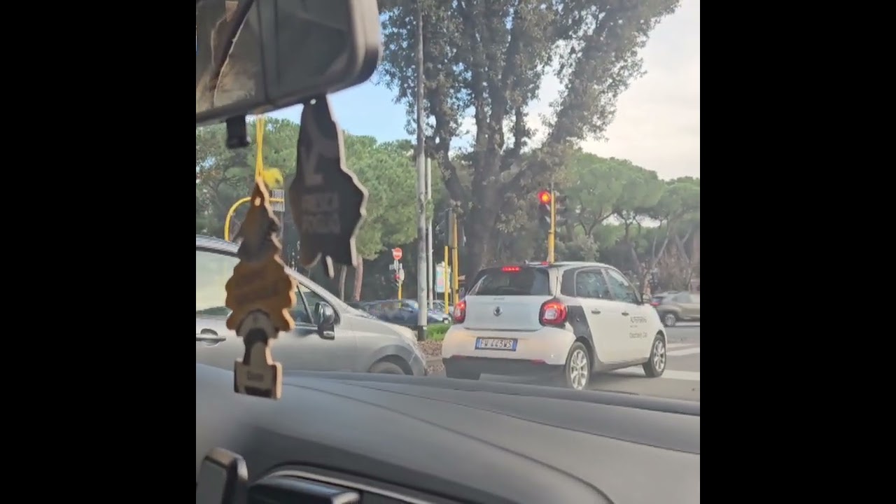 Ngintip jalan Roma di sore hari sampe  ke mall  Roma, Italy