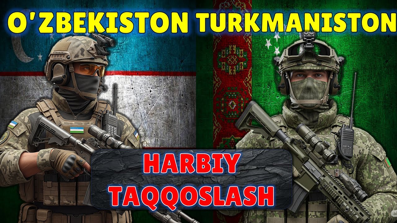O'zbekiston va Turkmaniston harbiy taqqoslash 2025 | Kim kuchliroq?