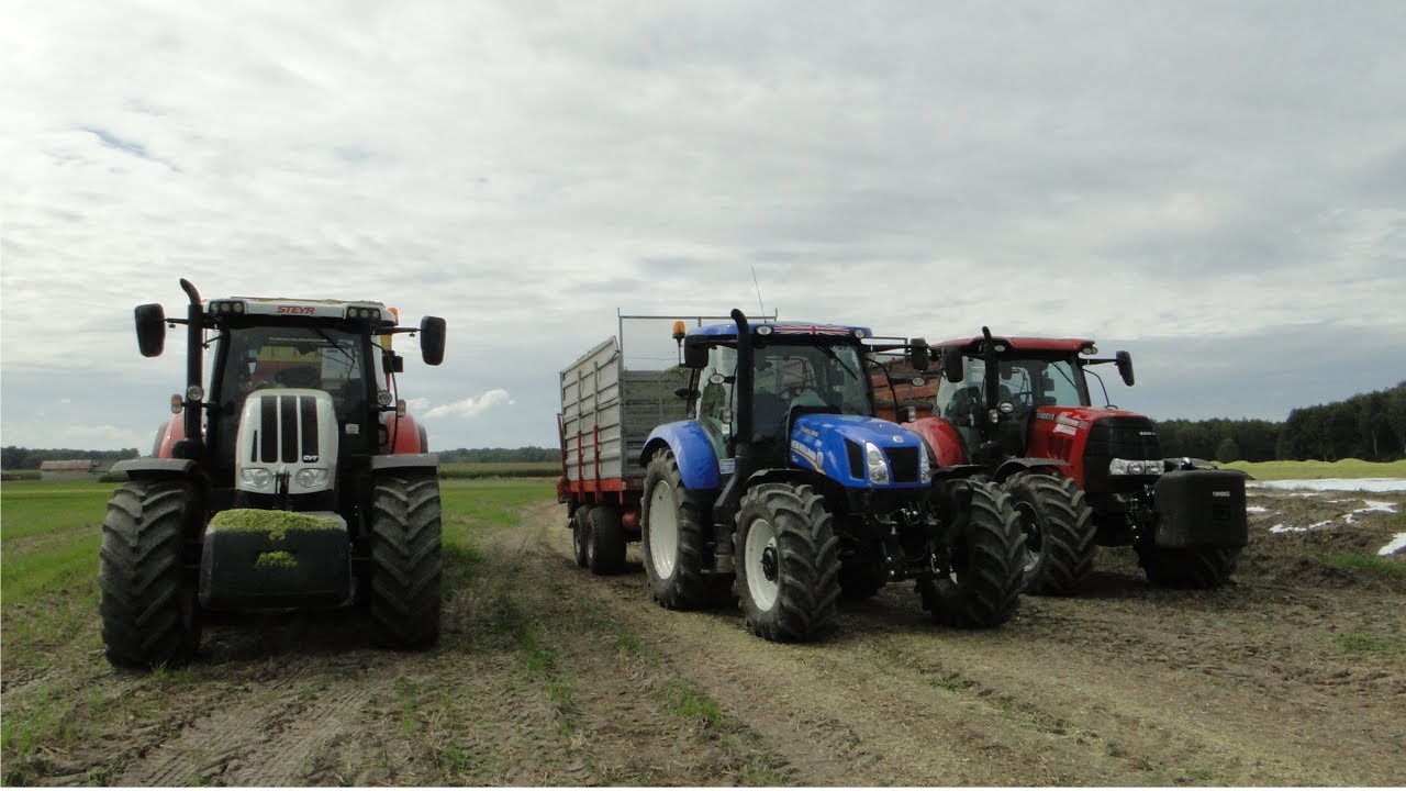 Case Puma 150|Koszenie kukurydzy 2017|2xCase|Steyr|NewHolland|Claas|Lubelskie|