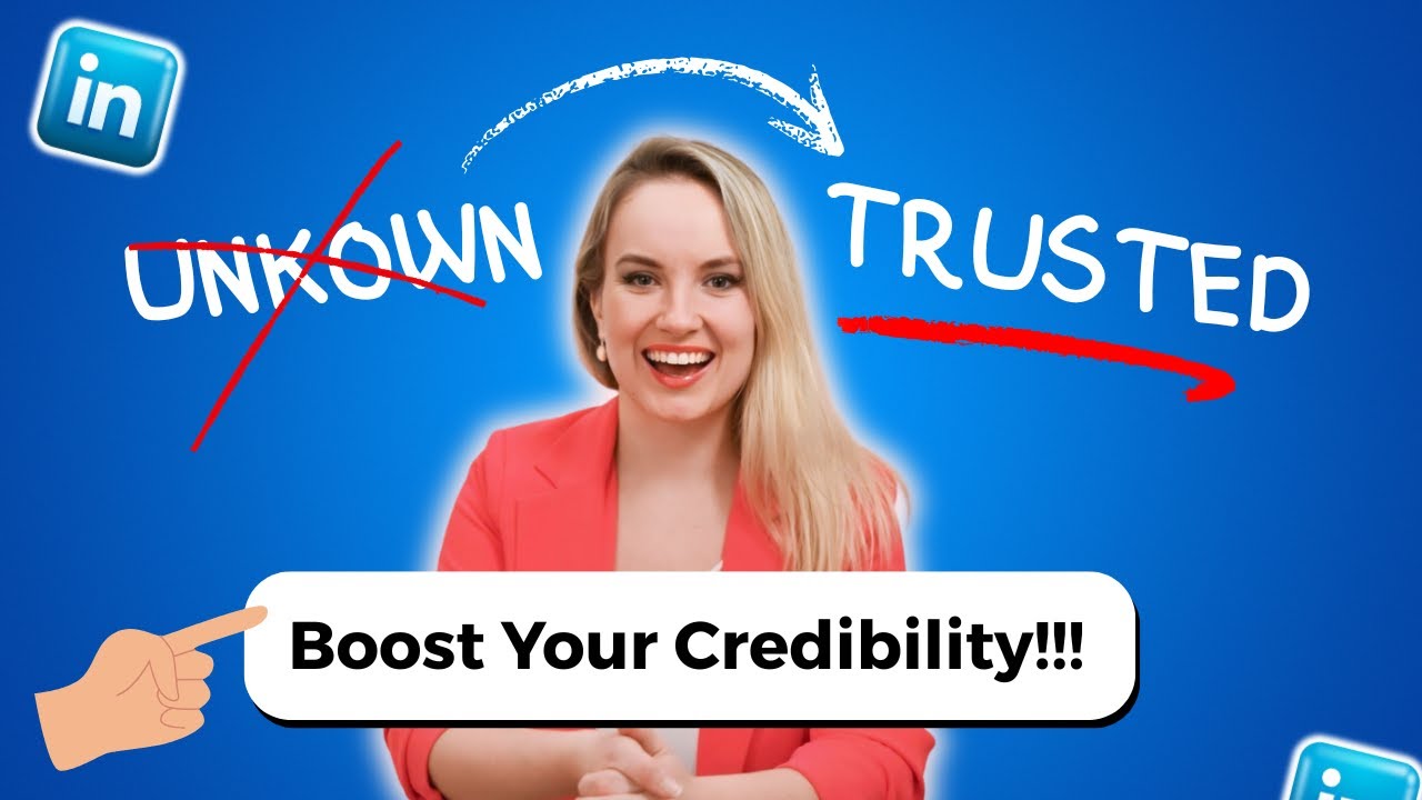 How can you post a promotion on LinkedIn to boost credibility?