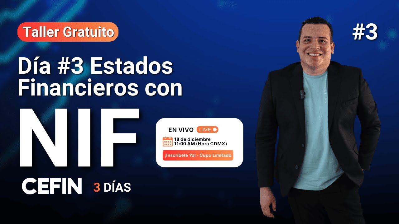 🟢 RETO DÍA 3 - Estados Financieros con NIF | Clase Contable en Vivo