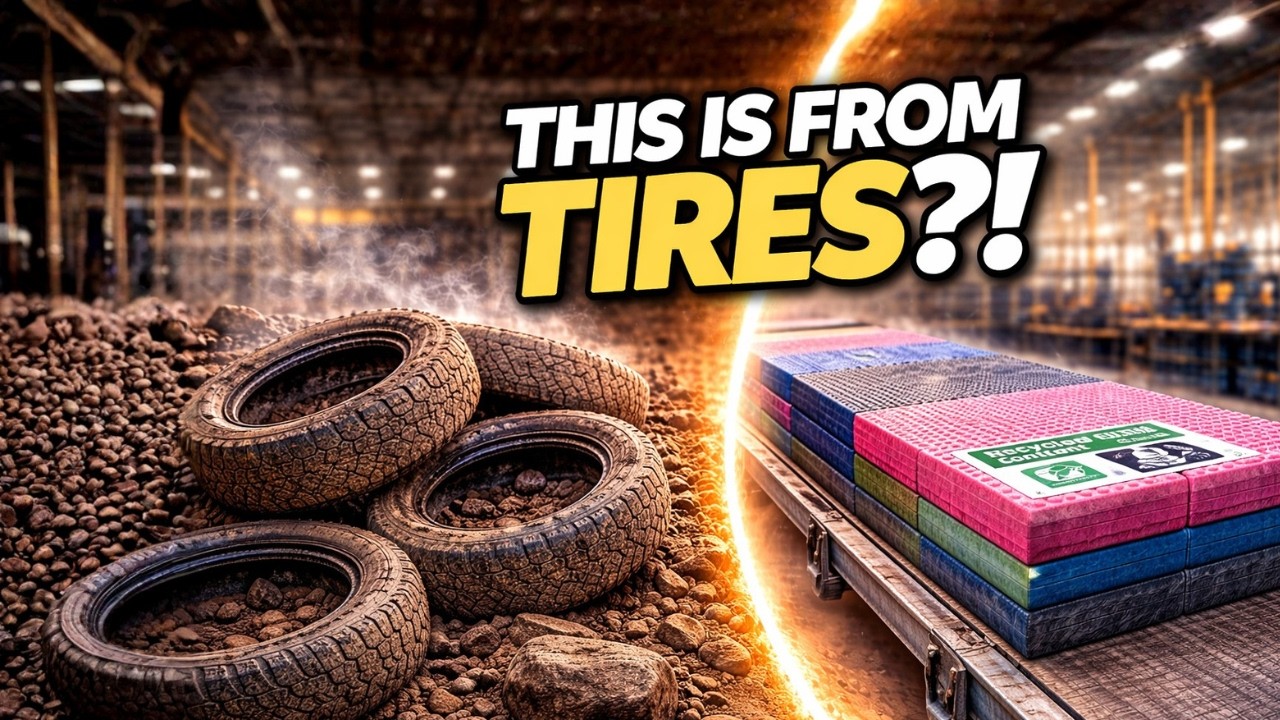 You Won’t Believe What Old Tires Become