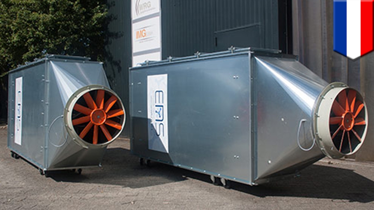 Urban air cleaning: ENS technology system could turn car parks into lungs of the city - TomoNews