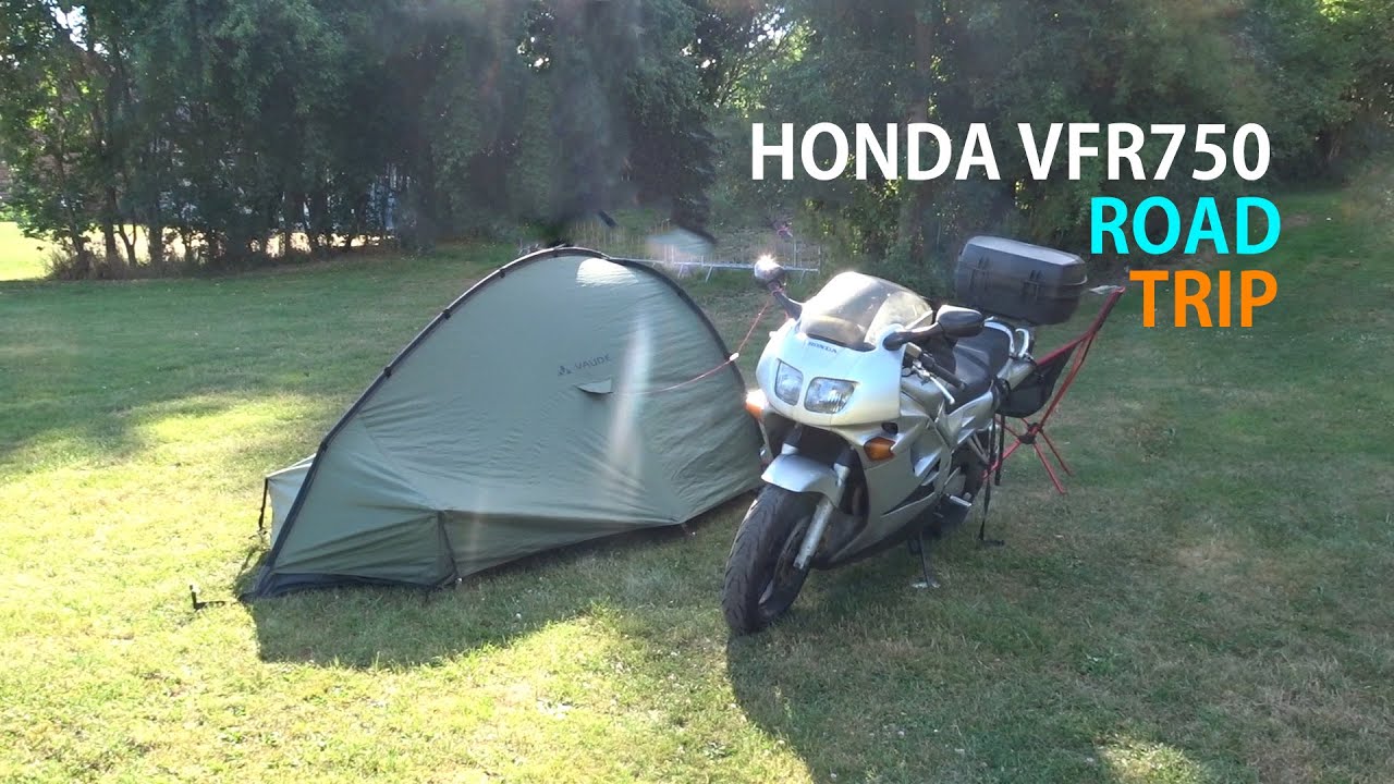 Scotland Road Trip Ep 1 - Road Up North - Honda VFR750