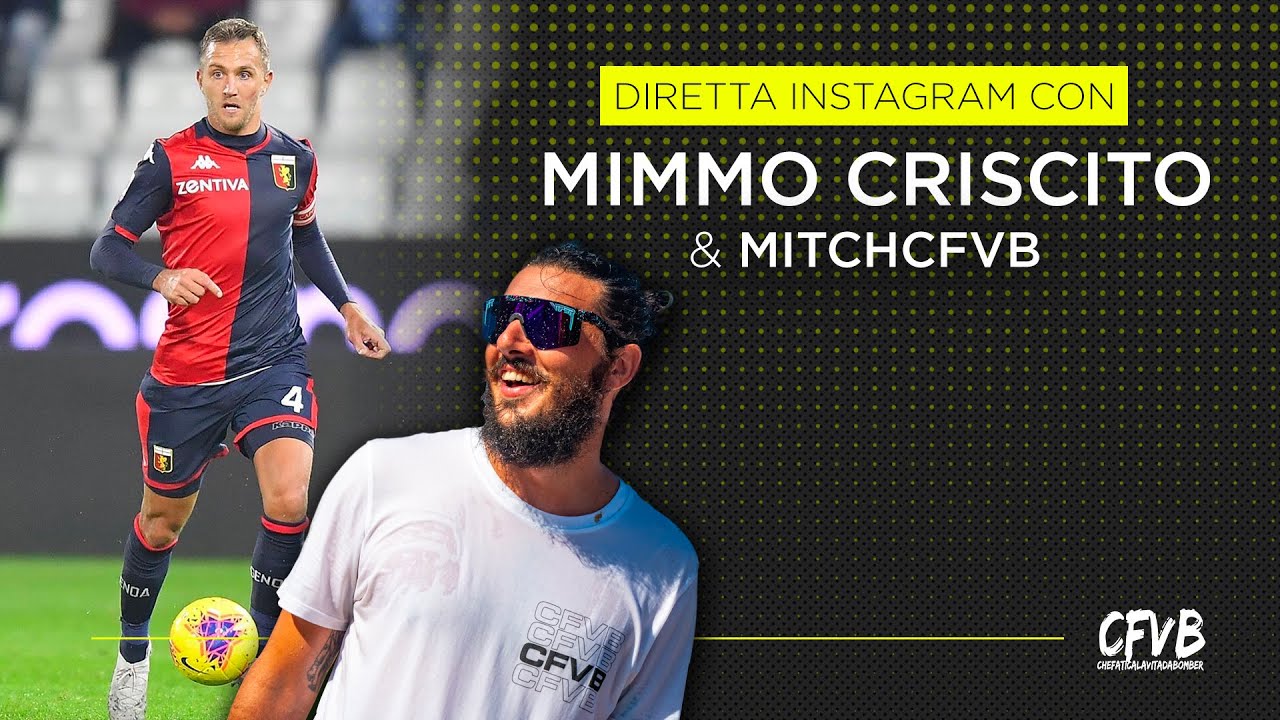 CRISCITO IN LIVE CON CHE FATICA LA VITA DA BOMBER
