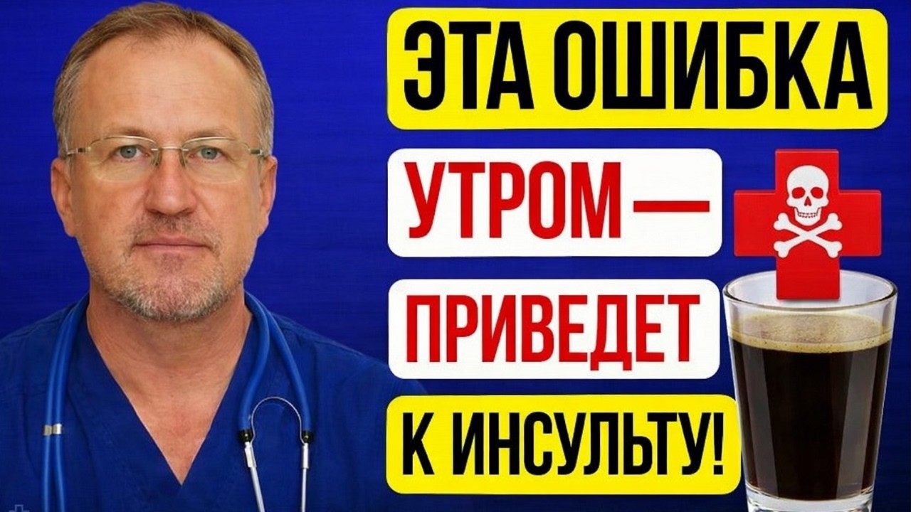 Что Нельзя Делать Утром? Эта Привычка, Приведет К Инсульту!