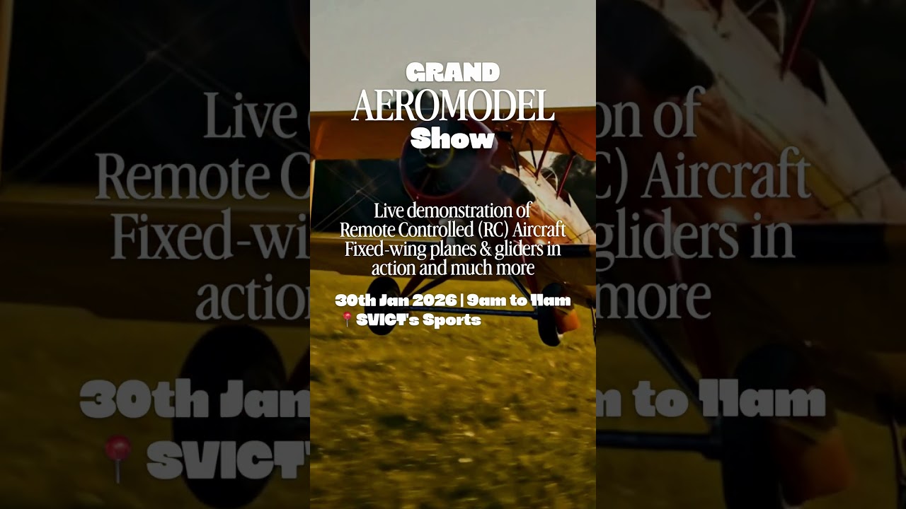 Grand Aeromodel Show | Live RC Aircraft Demonstration | 30 January 2026 | SVJCT 