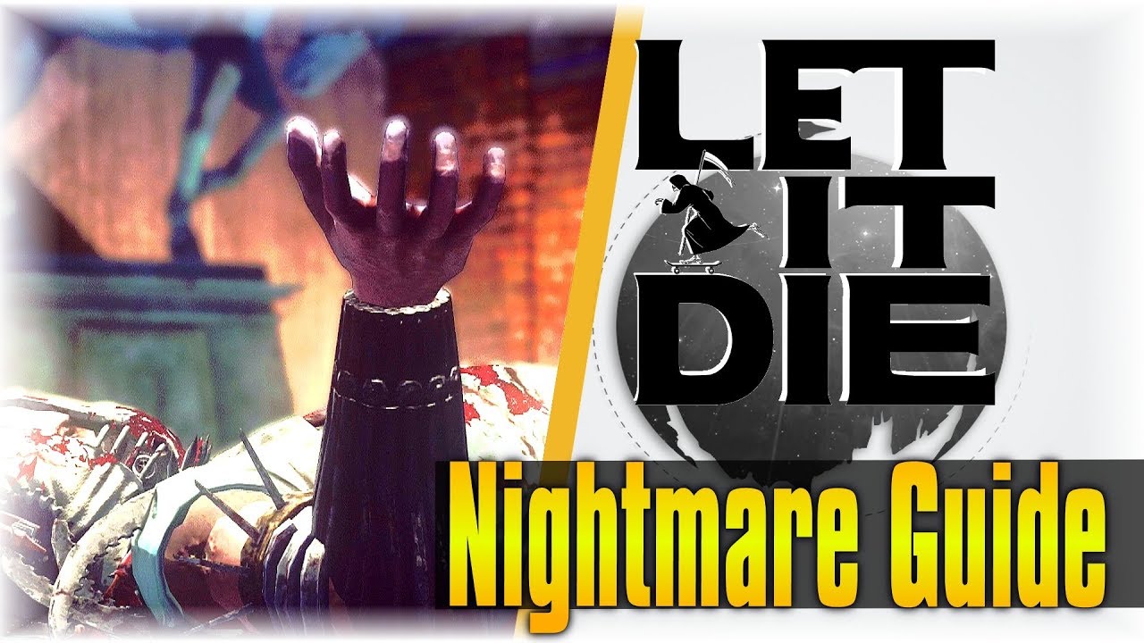 How To Beat White Steel On Nightmare Guide!!! | Let It Die | [Forcemen Guide]