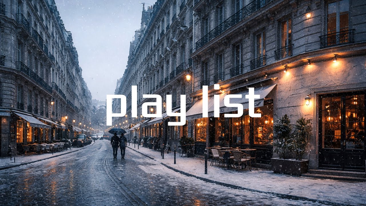 [Cafe Pop Playlist☕] 겨울 카페에서 눈을 기다리며 ❄️ Cozy Winter Playlist | Cafe BGM