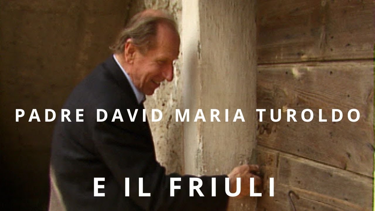Padre David Maria Turoldo racconta l' infanzia in Friuli e il mondo contadino