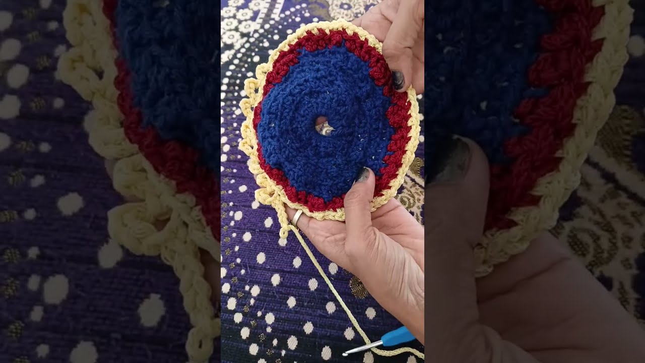 Woolen art beautiful design ✨️ 
