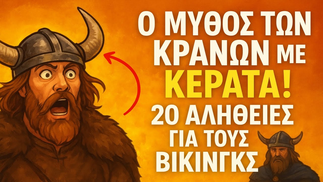 Ο Μύθος των Κρανών με Κέρατα! 20 Αλήθειες για τους Βίκινγκς που θα ανατρέψουν όλα όσα νομίζατε πως