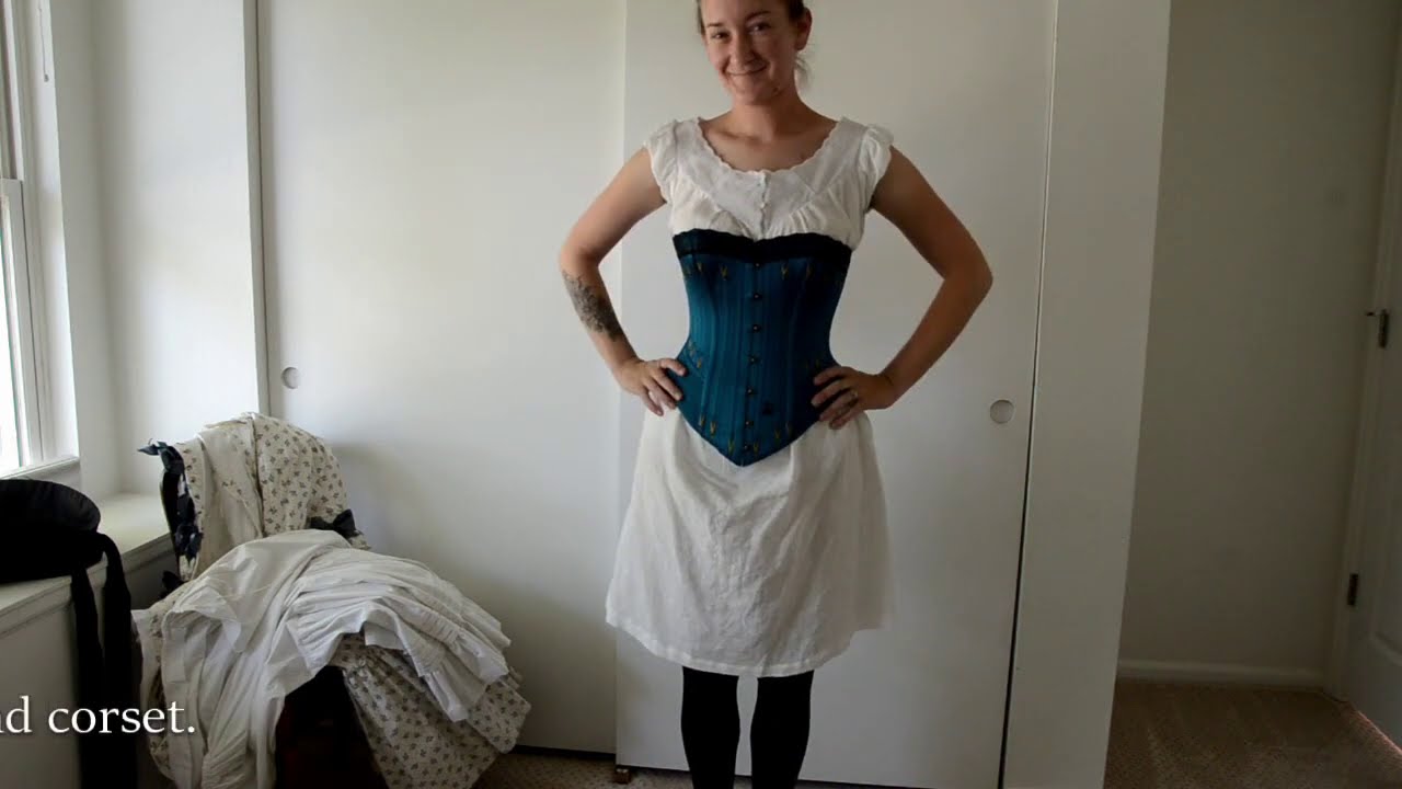 Getting Dressed in Victorian Natural Form Era (early 1880s)