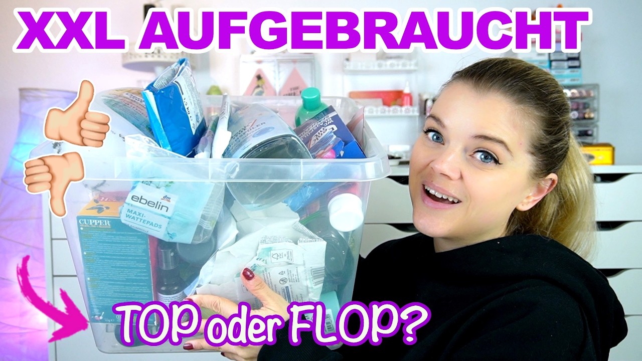 OHA! 😮 SO VIEL! XXL AUFGEBRAUCHT HAUSHALT & BEAUTY