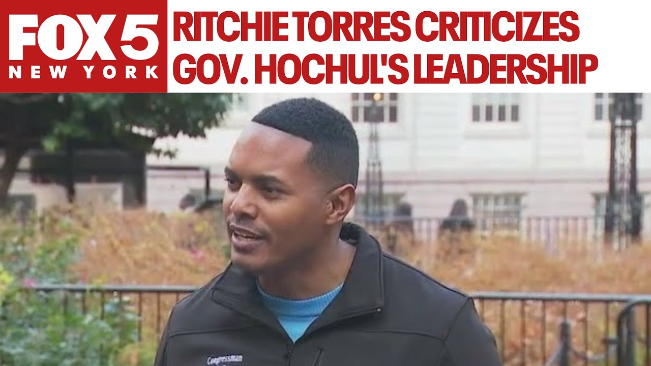 Ritchie Torres criticizes Gov. Hochul's leadership
