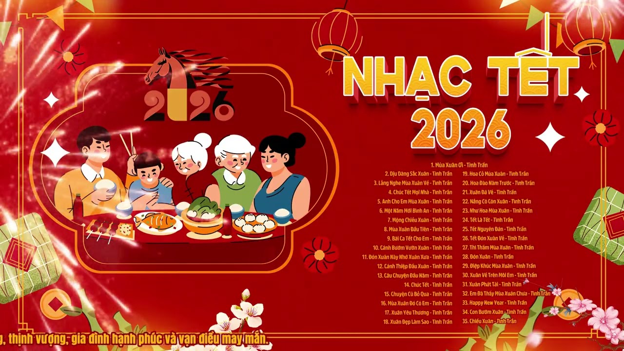 Xuân Xuân Ơi Xuân Đã Về - 50 Bài Nhạc Xuân Remix 2026 Sôi Động Hay Nhất | Nhạc Tết 2026 Mùa Xuân Ơi