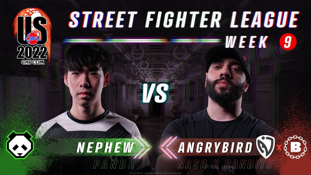 Nephew (Kolin) vs. Angrybird (Ken) - FT2 - Street Fighter League Pro-US 2022 Week 9