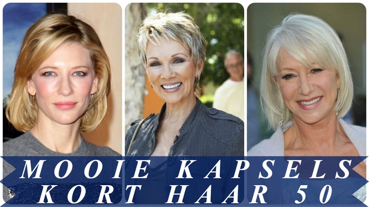 Mooie kapsels kort haar 50