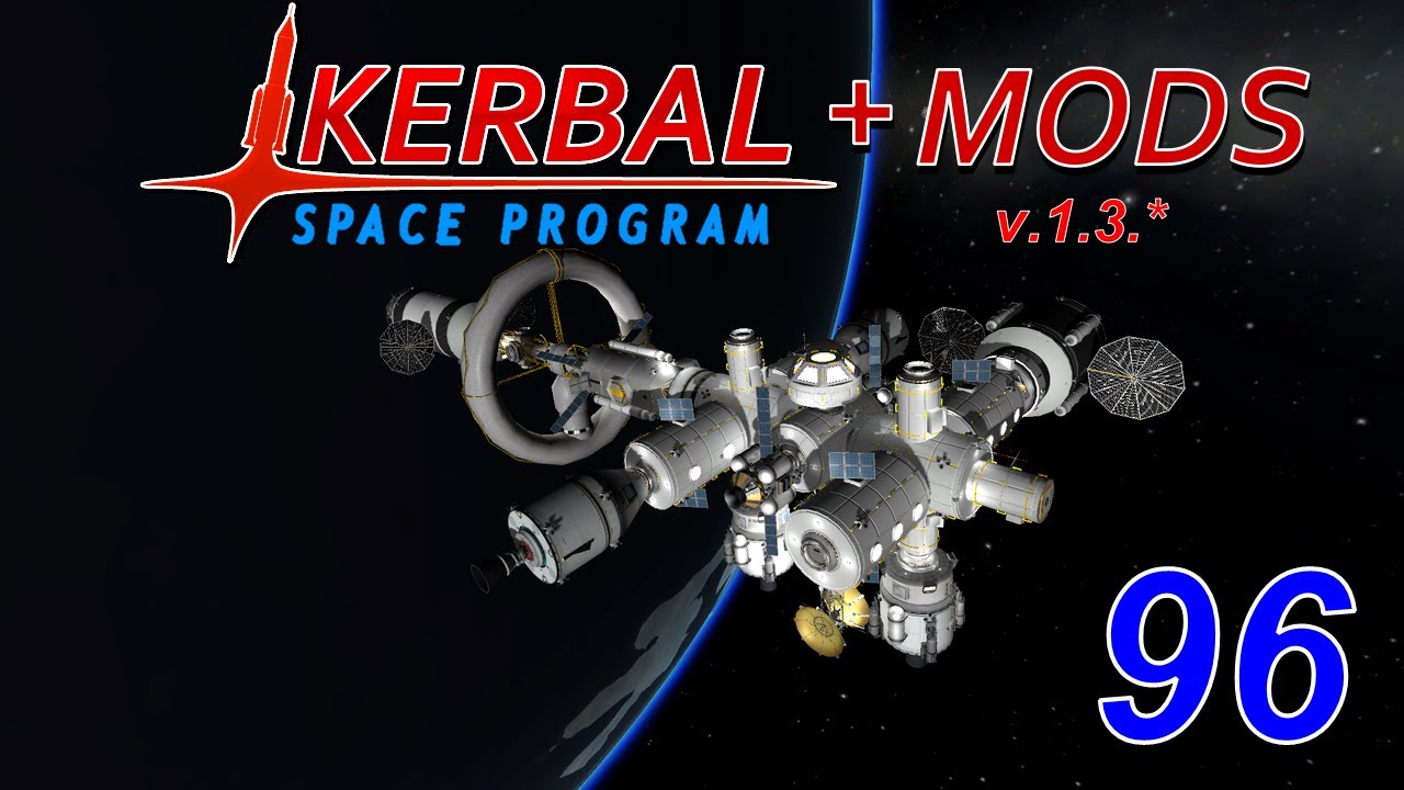 KSP 1.3 + mods. #96. Летим на Дюну 2-мя кораблями.