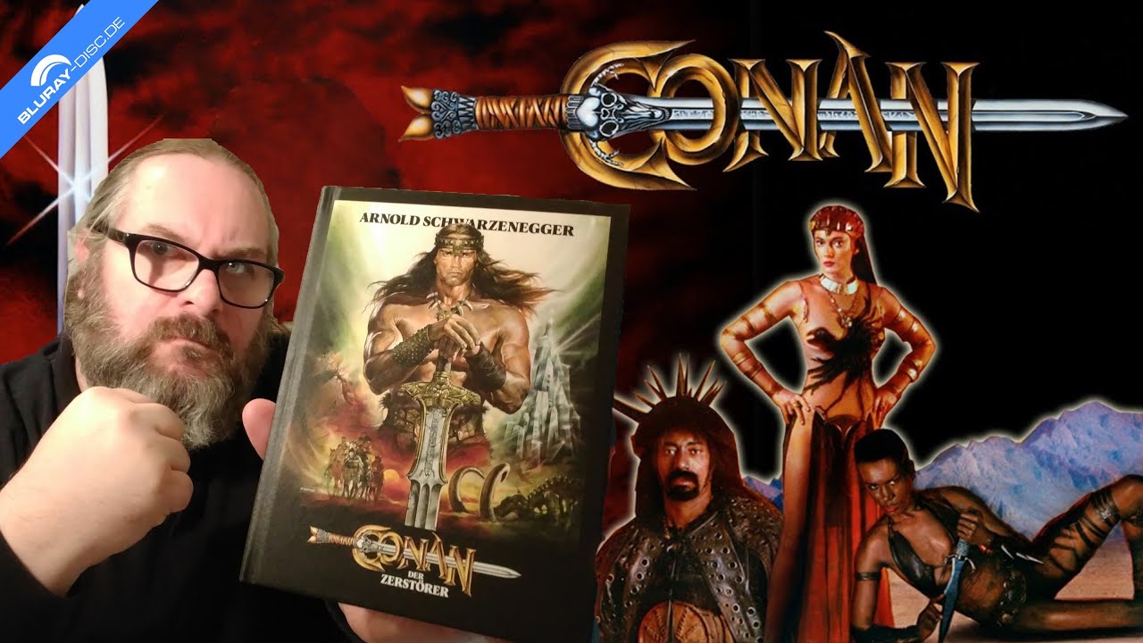 Unboxing CONAN DER ZERSTÖRER (Limited Mediabook Edition) von Capelight