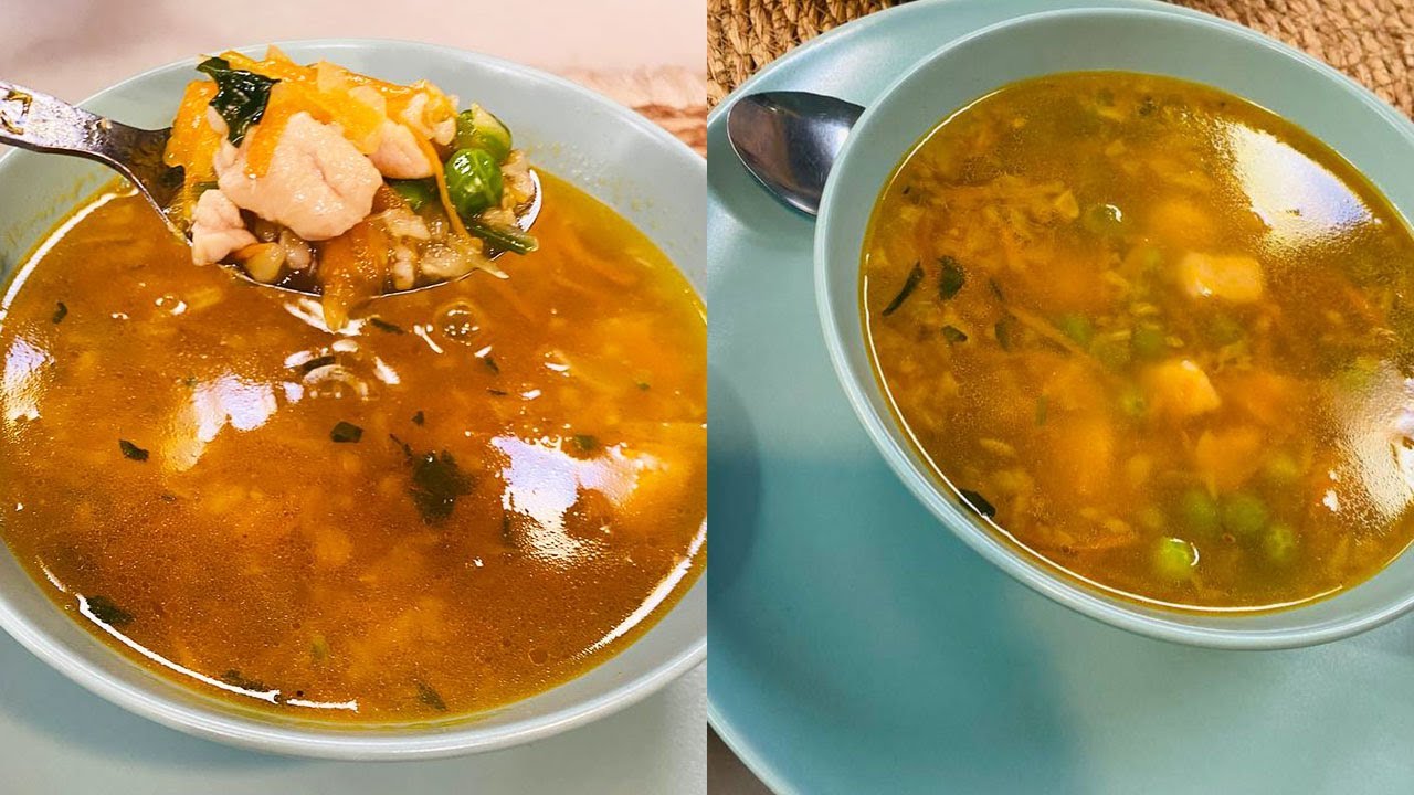 طريقة عمل شوربة الفريك | العزومة مع الشيف فاطمة أبو حاتي