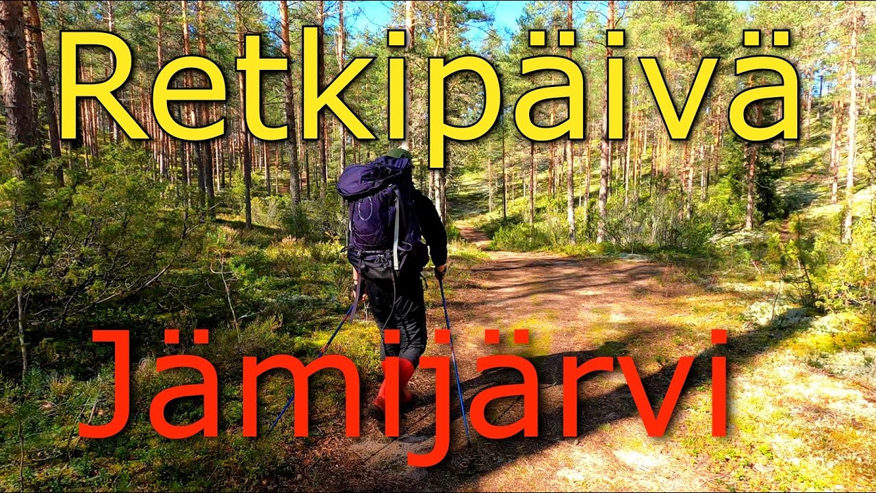 Retkipäivä ja vaellus Jämijärvellä Hämeenkankaalla