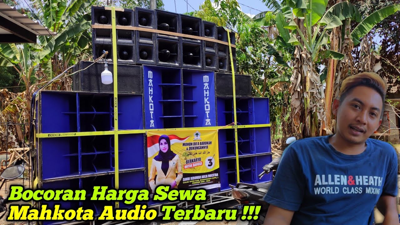Bocoran Harga Sewa Mahkota Audio Bws ❗ Speck Karnaval & Speck Hajatan