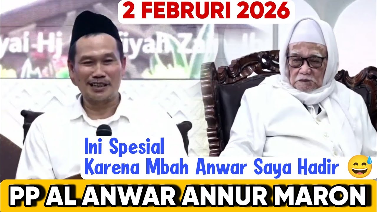 LIVE GUS BAHA NGAJI LUAR BIASA DI DEPAN KH ANWAR MANSUR LIRBOYO DI MARON PURWOREJO 2 FEBRUARI 2026