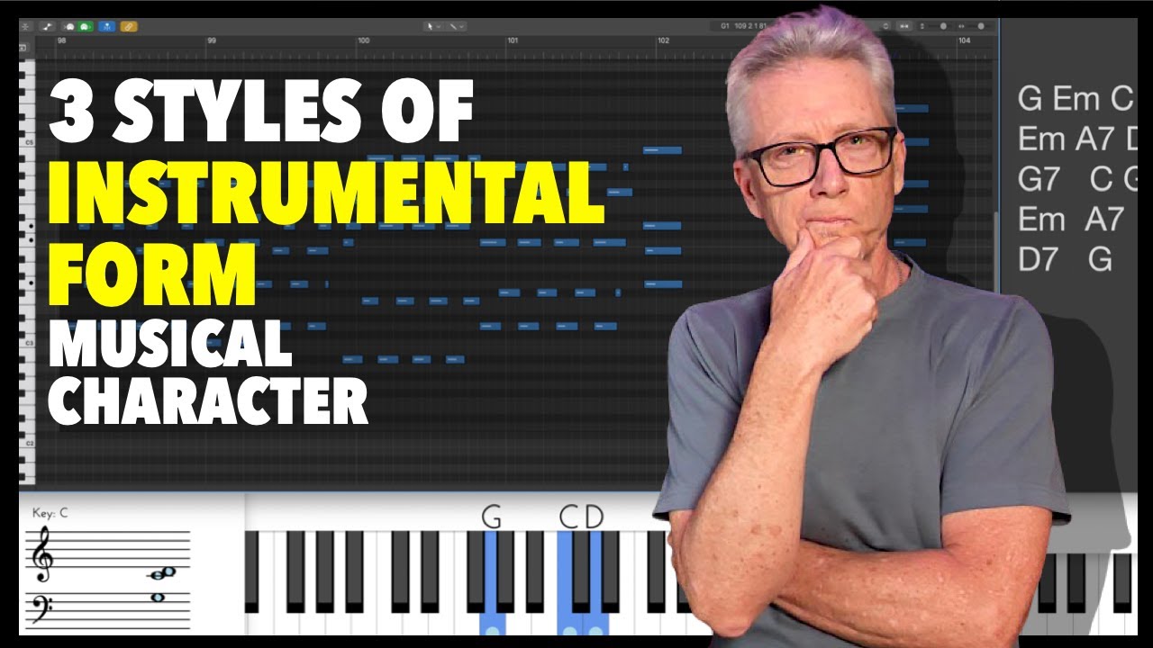 Style & Personality in Music - Instrumental Form, the 3 basic types