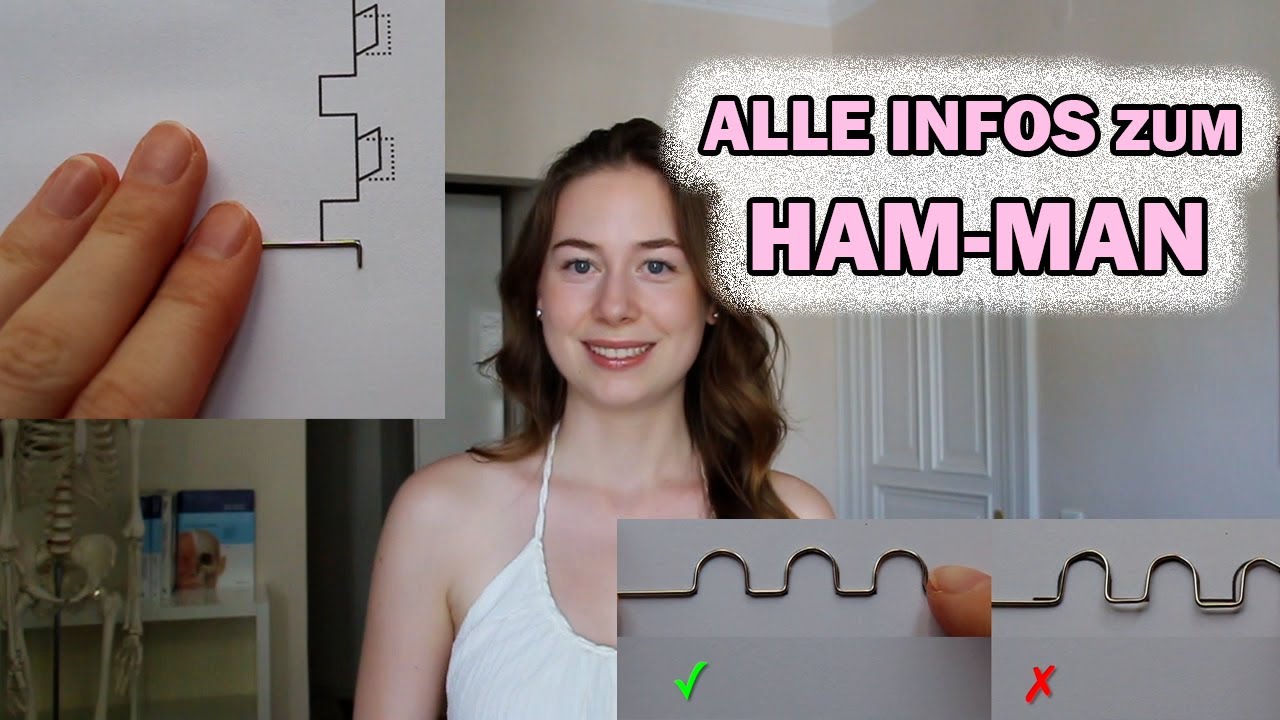 HAM-Man &ndash; Alle Infos | Draht biegen Tutorial | Zulassungstest Zahnmedizinstudium