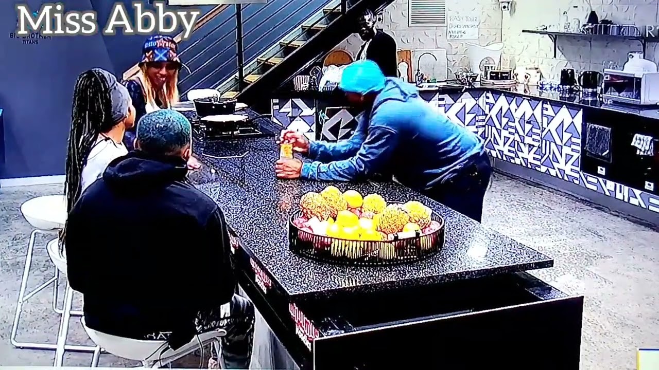 BBTITANS2023~ KHOSI AND THABANG// IPELENG AND MIRACLE OP *two couples in the kitchen* #BBTitans