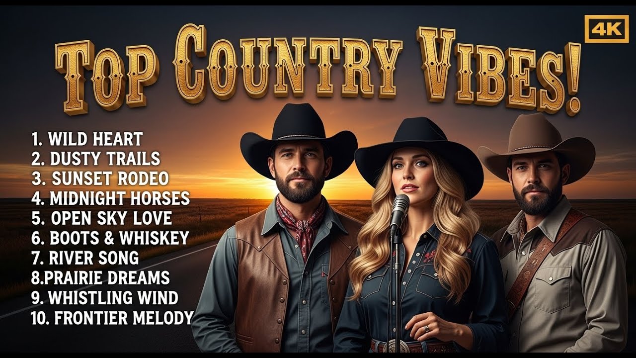 Top Country Vibes 2025 – Best Cowboy Hits & Classic Country Songs!