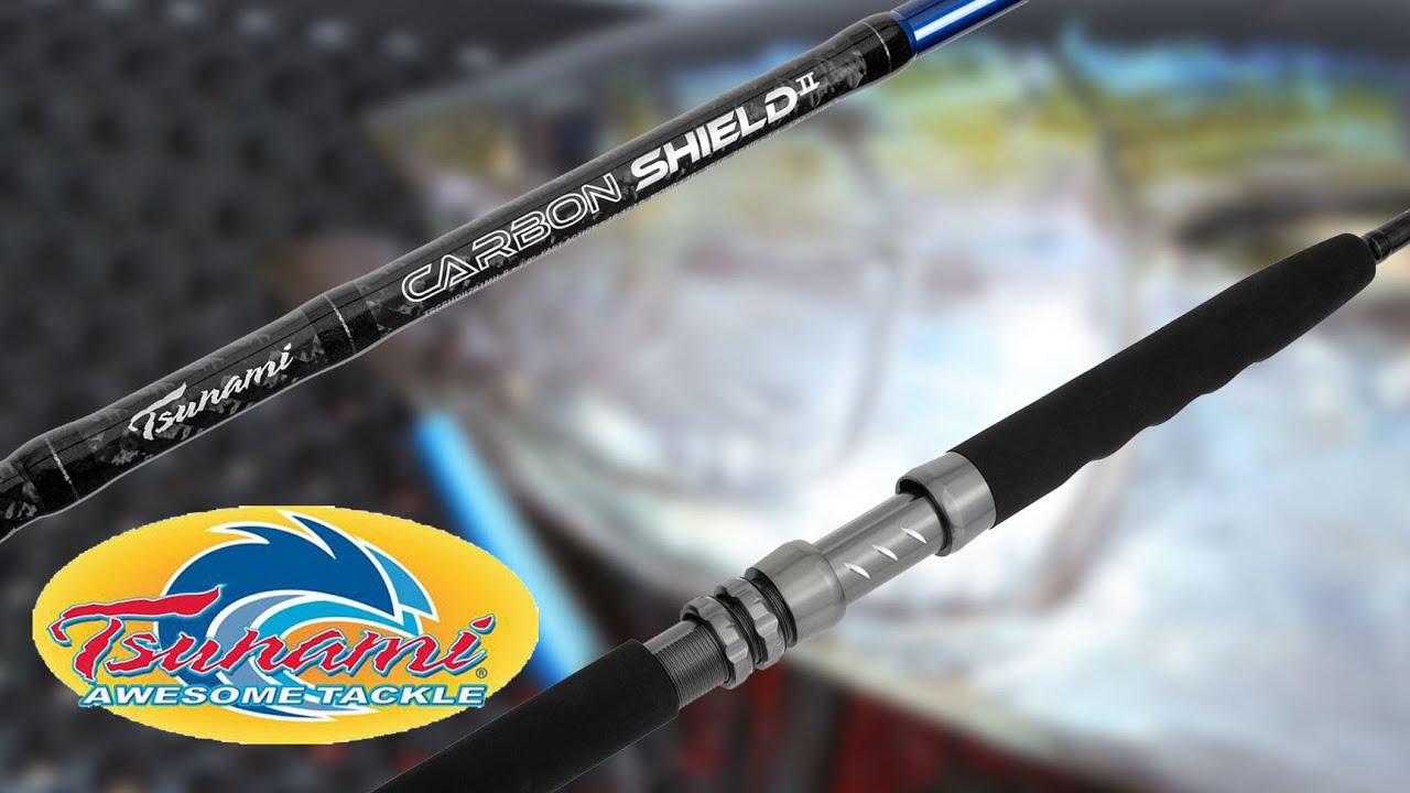 The Fisherman’s “New Product Spotlight” – Tsunami Carbon Shield Tuna Rods
