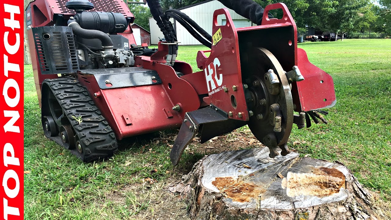 Toro Stump Grinder \ Lawn Care Vlog #136