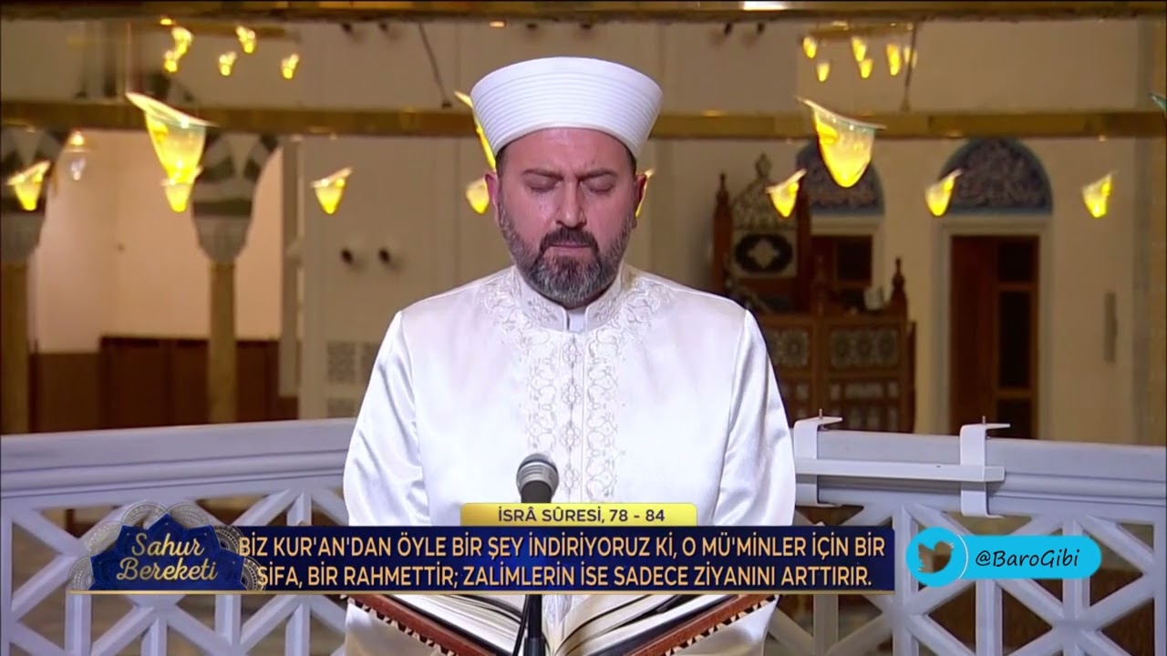 Bünyamin Topçuoğlu - İsra Süresi 78-84 (Sahur Bereketi 30. Bölüm) (1 Mayıs 2022)