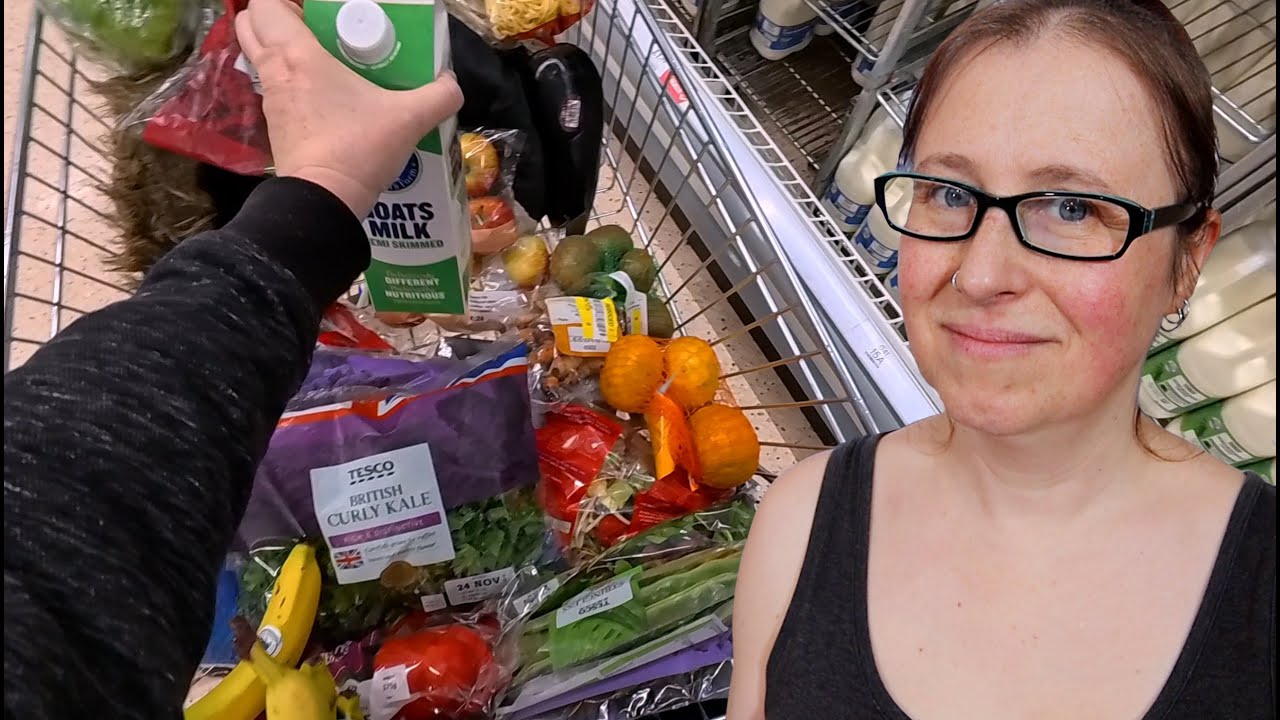 B&M BARGAINS + TESCO weekly FOOD SHOP with me