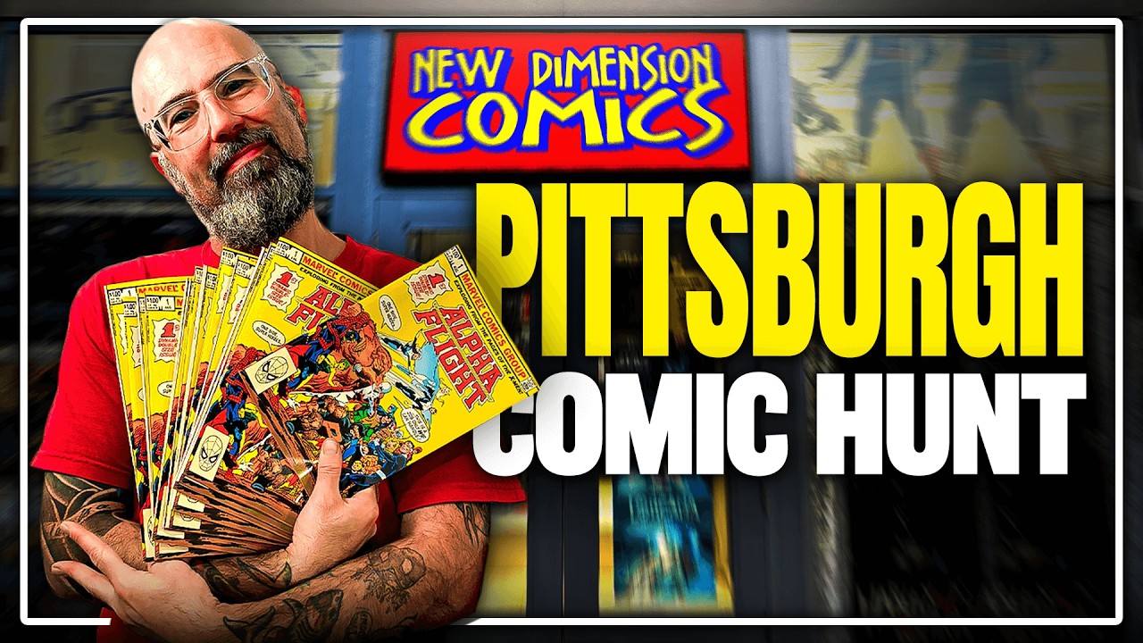 HUNTING COMICS IN PITTSBURGH'S BEST STORES!