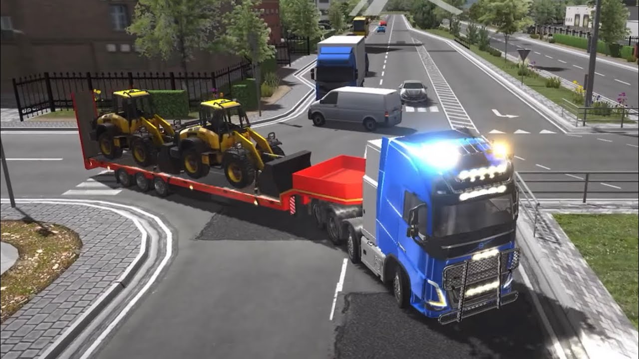 Universal Truck Simulator (Two Front Loaders) 4K