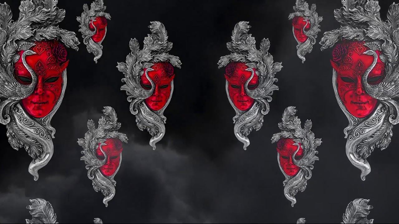 Mask, planet, psychedelic Gothic, ghosts.