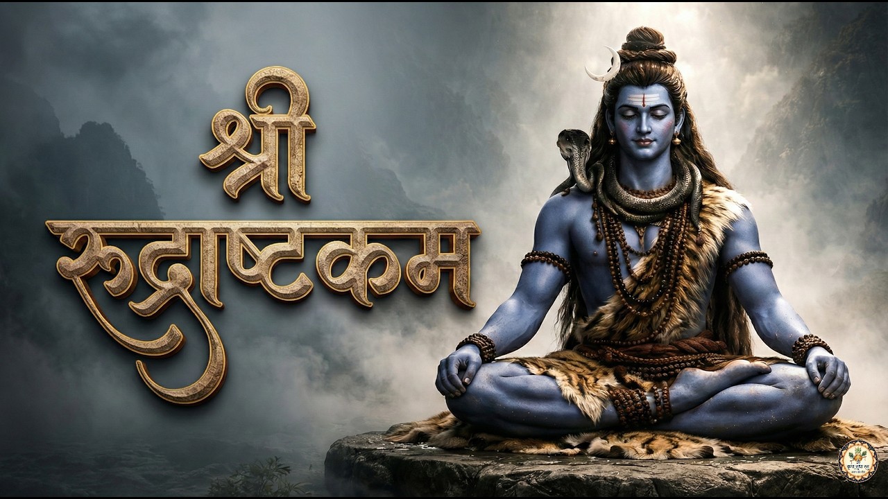 श्री रुद्राष्टकम Shiv Rudrashtakam (Full Lyrics) | Namami Shamishan Nirvana Rupam | MAHASHIVRATRI