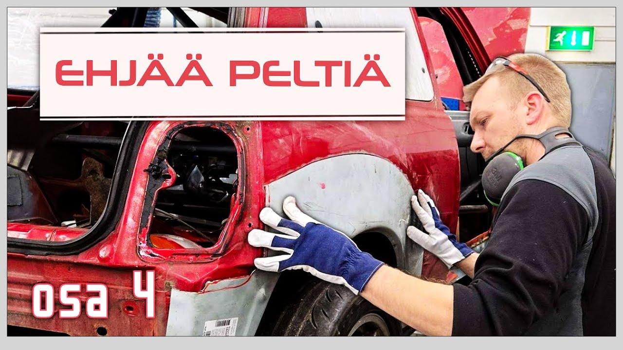 Peltihommia riittää. Saadaanko tästä Micrasta vielä kilpa-auto? Osa 4.