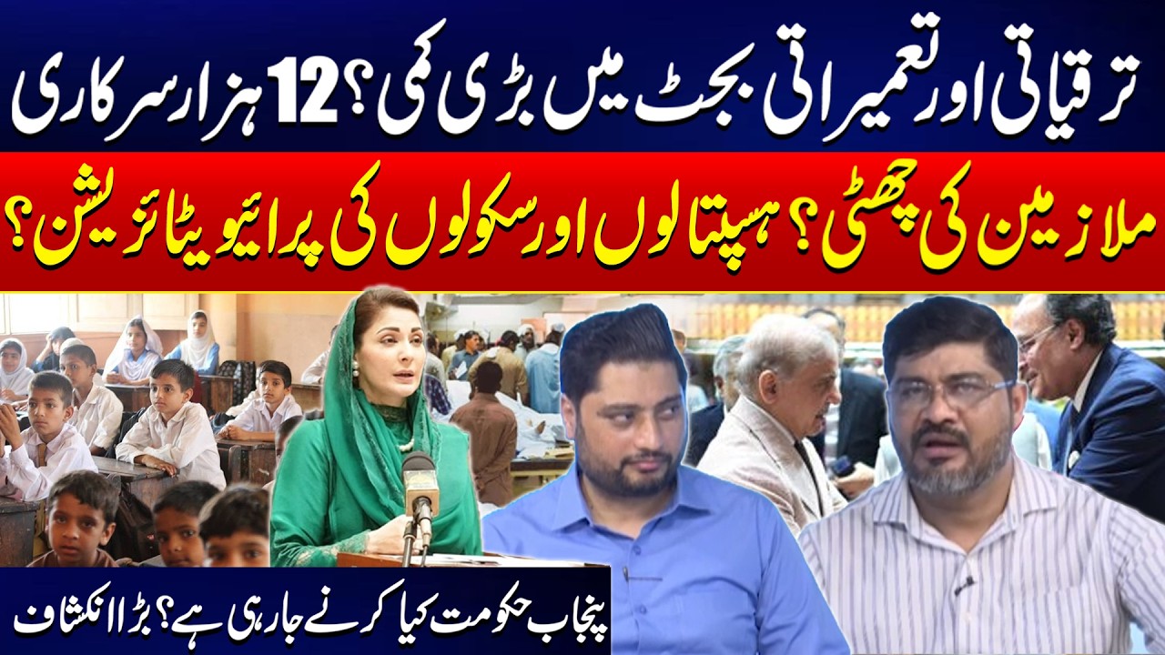 Education & Health Budget Cuts, Schools and Hospitals Privatization Plan| Punjab Govt | AGN News