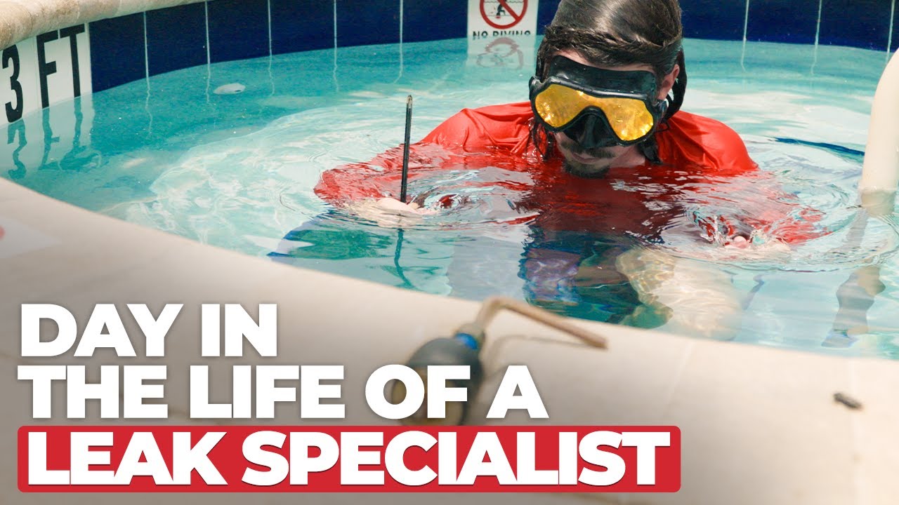 Pool Leak Specialist | DAY IN THE LIFE | RED RHINO | Florida Job