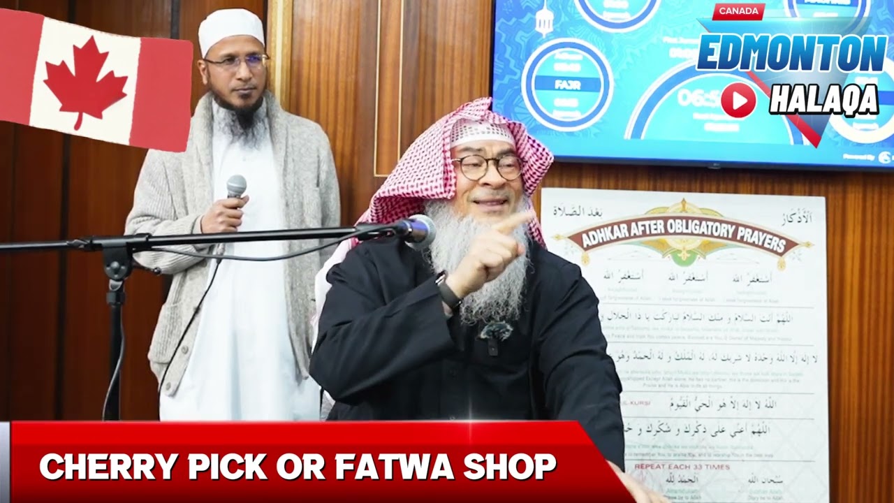 Those who Cherry Pick or Fatwa Shop on Opinions