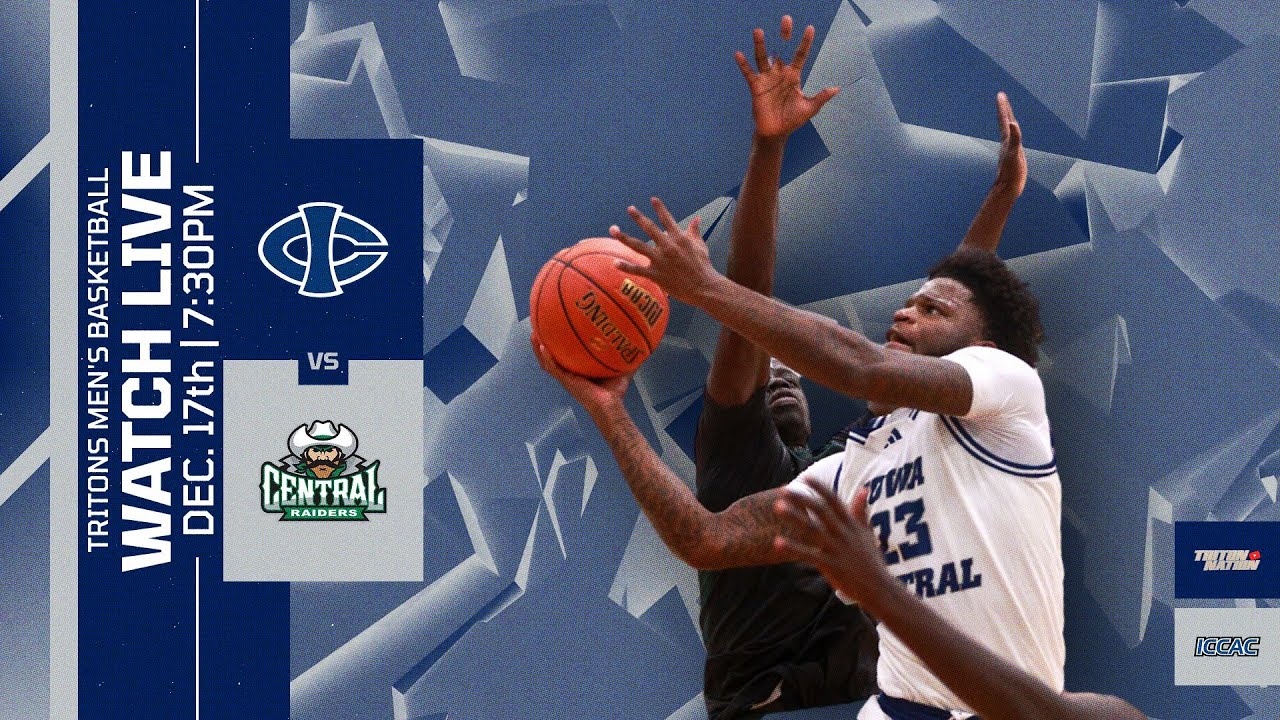 Iowa Central Men's Basketball: Tritons vs. Central Community College Raiders (12/17/2025)