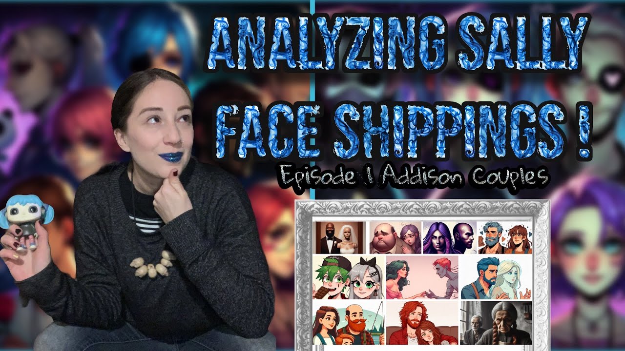🩵🎮Analyzing the COUPLES of SALLY FACE. ♥️👻Chapter 1. 🏢♥️ADDISON NEIGHBORS.💔💀