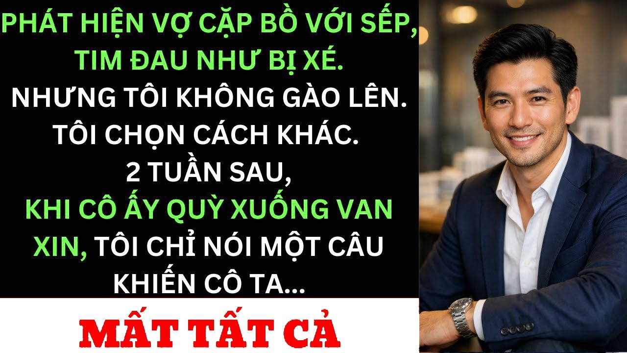 Biết Vợ Phản Bội Với Chính Sếp Của Mình, Tôi Không Ghen – 14 Ngày Sau Cô Ấy Khóc Lóc Van Xin Tha Thứ