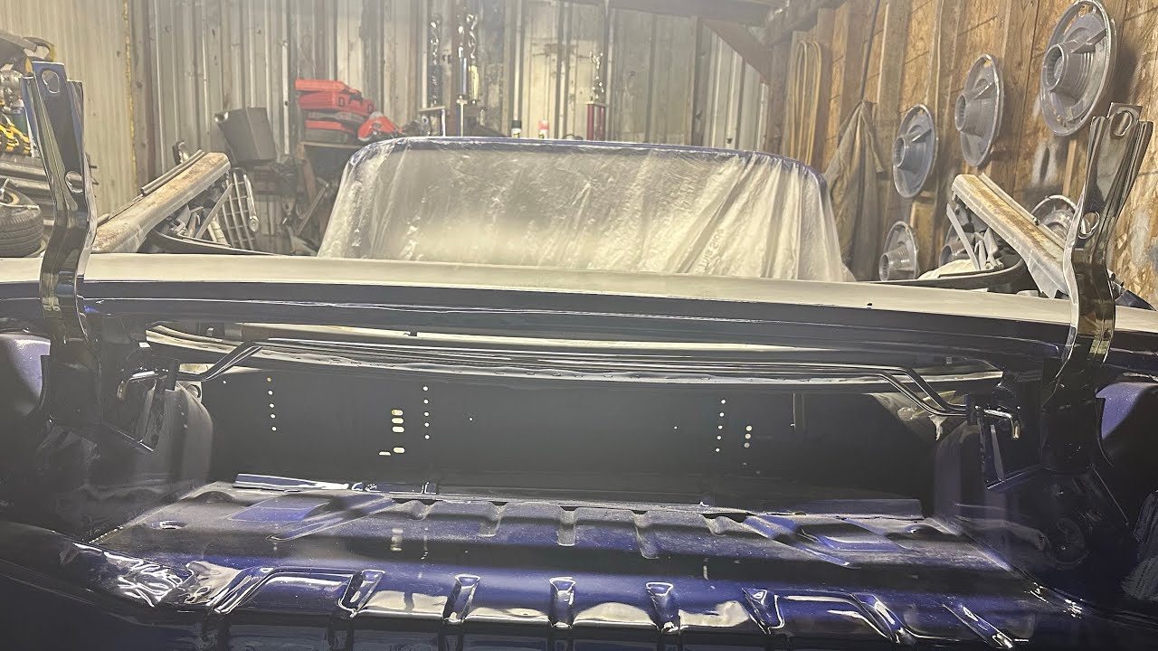 1963 impala convertible trunk hinges part 2