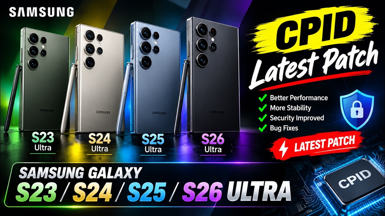 SAMSUNG S23- Ultra -S24 Ultra- S25 Ultra- S26 Ultra CPID/IMEI Repire